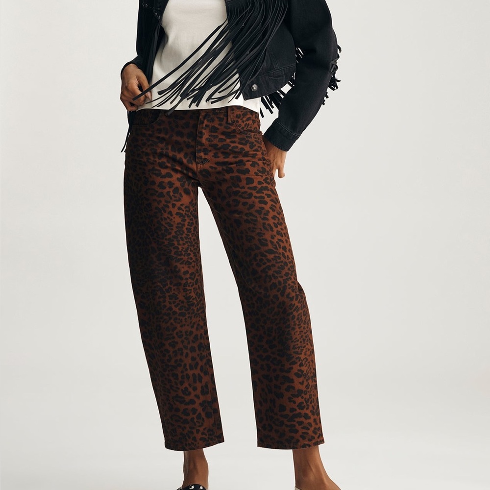 Leopard Print Mavi Jeans